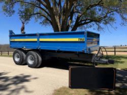 2022 FLEMING TR8 8 TONNE FARM TIPPING TRAILER >>--NO VAT ON HAMMER--<<