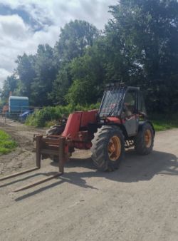 1995 MANITOU MLT 626T TELEHANDLER – 3-WAY STEER, PALLET FORKS