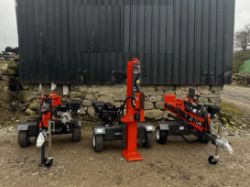 TOWABLE 37 TON MEGGA SPLITTER – DIESEL HYDRAULIC LOG SPLITTER