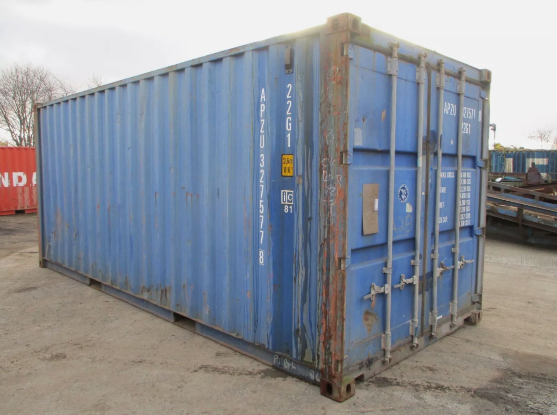 20FT X 8FT SECURE SHIPPING CONTAINER – IDEAL FOR CANTEEN OR OFFICE USE - Image 8 of 9