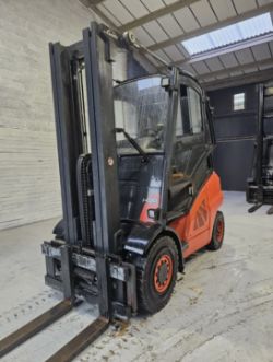 2010 LINDE HIGH CAB H50 LINDE TOYOTA FORKLIFT