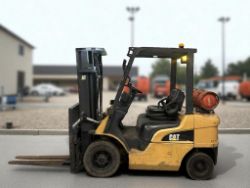 2016 CAT LIFT TRUCKS GP25NT LPG FORKLIFT – 2,500 KG CAPACITY – TRIPLEX MAST