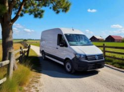 **(ONLY 46K MILEAGE)** 2020 VOLKSWAGEN CRAFTER CR35 TRENDLINE TDI 140BHP RWD MWB DIESEL VAN
