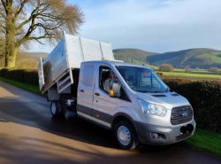 2016 FORD TRANSIT 350 TDCI – 125BHP – 2.2 DIESEL – LWB DOUBLE CAB TIPPER – 6 SPEED