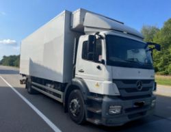 2013 MERCEDES-BENZ AXOR 18 TON BOX VAN FRIDGE WAGON – MANUAL GEARBOX