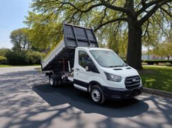 **(ONLY 53K MILEAGE)** 2020 FORD TRANSIT 350 LEADER TDCI 130BHP L3H1 LWB TIPPER