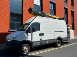 2014 IVECO DAILY 50C15 L2H1 MWB CHERRY PICKER – 3.0L DIESEL, 6-SPEED,