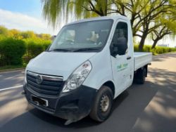 2016 VAUXHALL MOVANO 2.3 CDTI RWD L2H1 MWB CHASSIS CAB