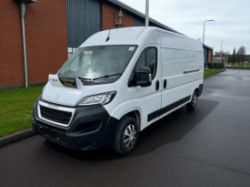 **(ONLY 26K MILEAGE)** 2023 (23) PEUGEOT BOXER 335 PROFESSIONAL PREMIUM L3H2