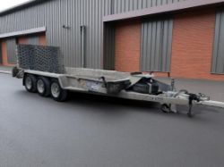 IFOR WILLIAMS GH146BT TRI-AXLE PLANT TRAILER – 14FT X 6FT – 3500KG GROSS