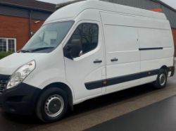 2017 RENAULT MASTER L3H3 35 DCI –LONG WHEELBASE HIGH ROOF VAN>>--NO VAT ON HAMMER--<<