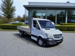 **(ONLY 30K MILEAGE)** 2017 (67) MERCEDES-BENZ SPRINTER 314CDI XLWB 140BHP DROPSIDE