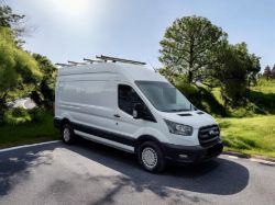 **(ONLY 93K MILEAGE)** 2020 (20) FORD TRANSIT 350 LEADER 130BHP L3H2 LWB >>--NO VAT ON HAMMER--<<