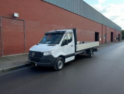 **(ONLY 21K MILEAGE)** 2019 MERCEDES-BENZ SPRINTER 314CDI 3.5T LWB DROPSIDE>>--NO VAT ON HAMMER--<<