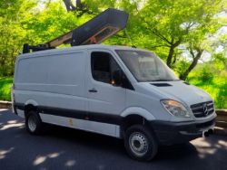 2012 MERCEDES-BENZ SPRINTER 513CDI CHERRY PICKER – 2.2L DIESEL >>--NO VAT ON HAMMER--<<
