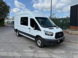 2018 FORD TRANSIT 350 EURO 6 WELFARE UTILITY 6-SEATER VAN