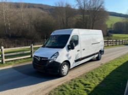 *(ONLY 61K MILEAGE)*2021 VAUXHALL MOVANO L3H2 F3500 CDTI 135BHP LWB DIESEL>-NO VAT ON HAMMER-<