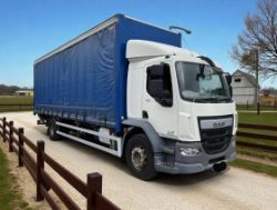 2015 DAF LF 250 EURO 6 – 18 TON CURTAINSIDE SLEEPER CAB WITH TAIL LIFT