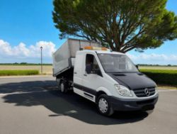 2011 MERCEDES-BENZ SPRINTER 313CDI 130BHP DOUBLE CAB TIPPER >>--NO VAT ON HAMMER--<<