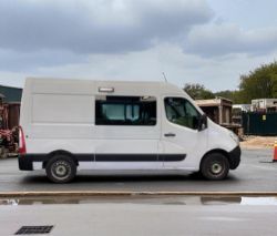 **(ONLY 71K MILEAGE)** 2018 VAUXHALL MOVANO 2.3 CDTI H2 WELFARE VAN –ULEZ COMPLIANT – 7 SEATER