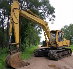 MITSUBISHI MS120 DIGGER – 12 TON EXCAVATOR