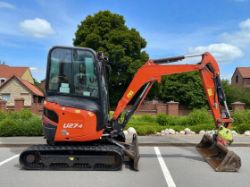 2021 KUBOTA U27-4 2.7T MINI EXCAVATOR – FULL CAB
