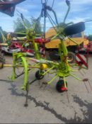 CLAAS VOLTO 52 – 4 ROTOR TEDDER – 2017