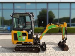 2018 JCB 16C-1 1.7T MINI EXCAVATOR – 194 HOURS – FULL CAB – QUICK HITCH
