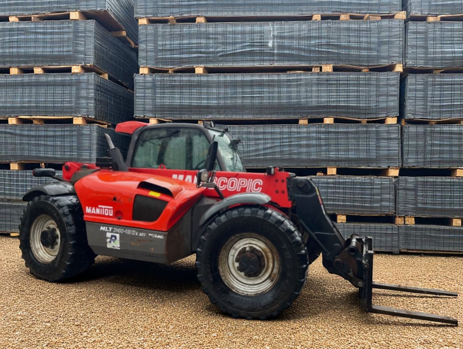 2009 MANITOU MT741-120 TURBO TELEHANDLER – 7M REACH - Image 7 of 12