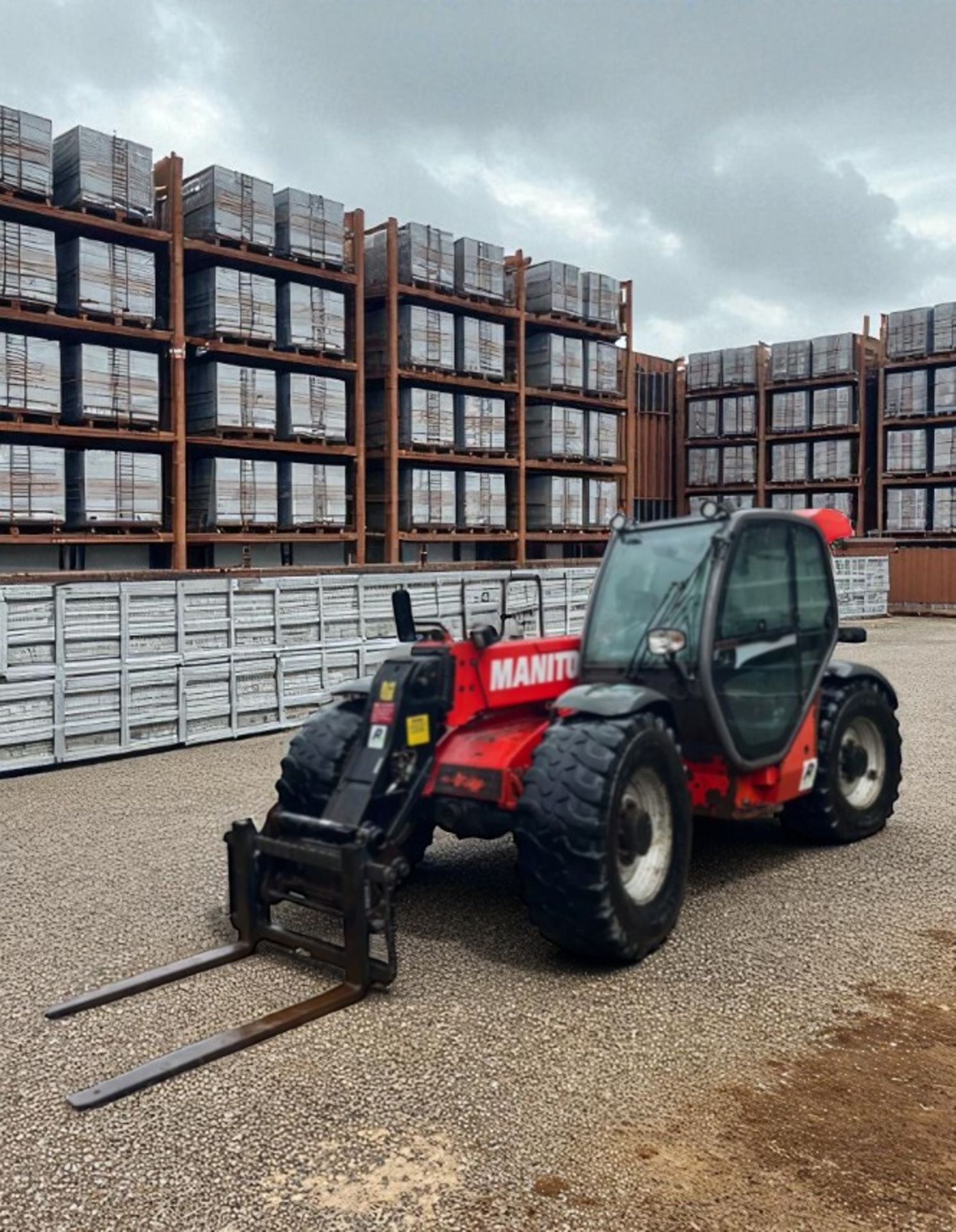 2009 MANITOU MT741-120 TURBO TELEHANDLER – 7M REACH - Image 3 of 12