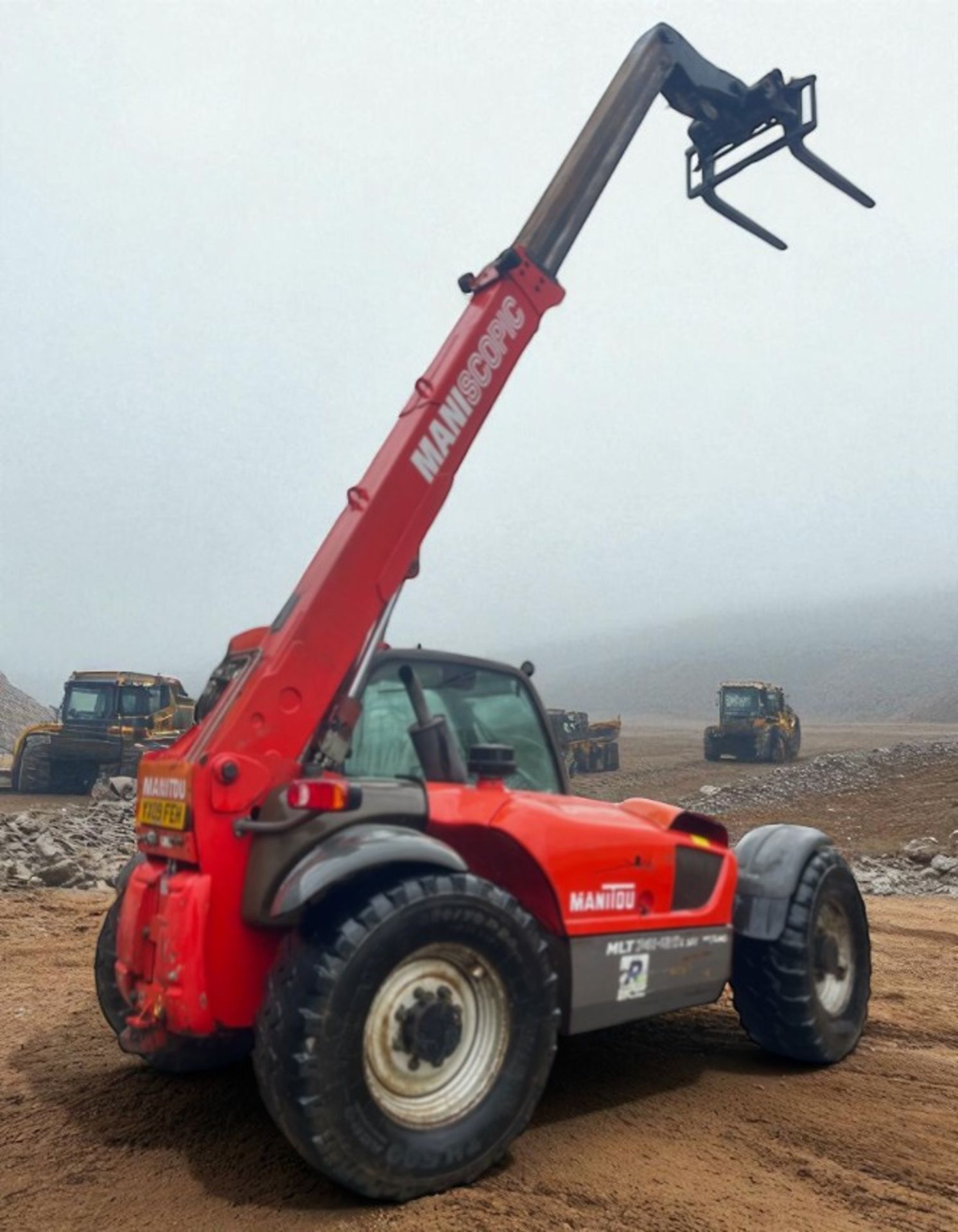 2009 MANITOU MT741-120 TURBO TELEHANDLER – 7M REACH - Image 9 of 12