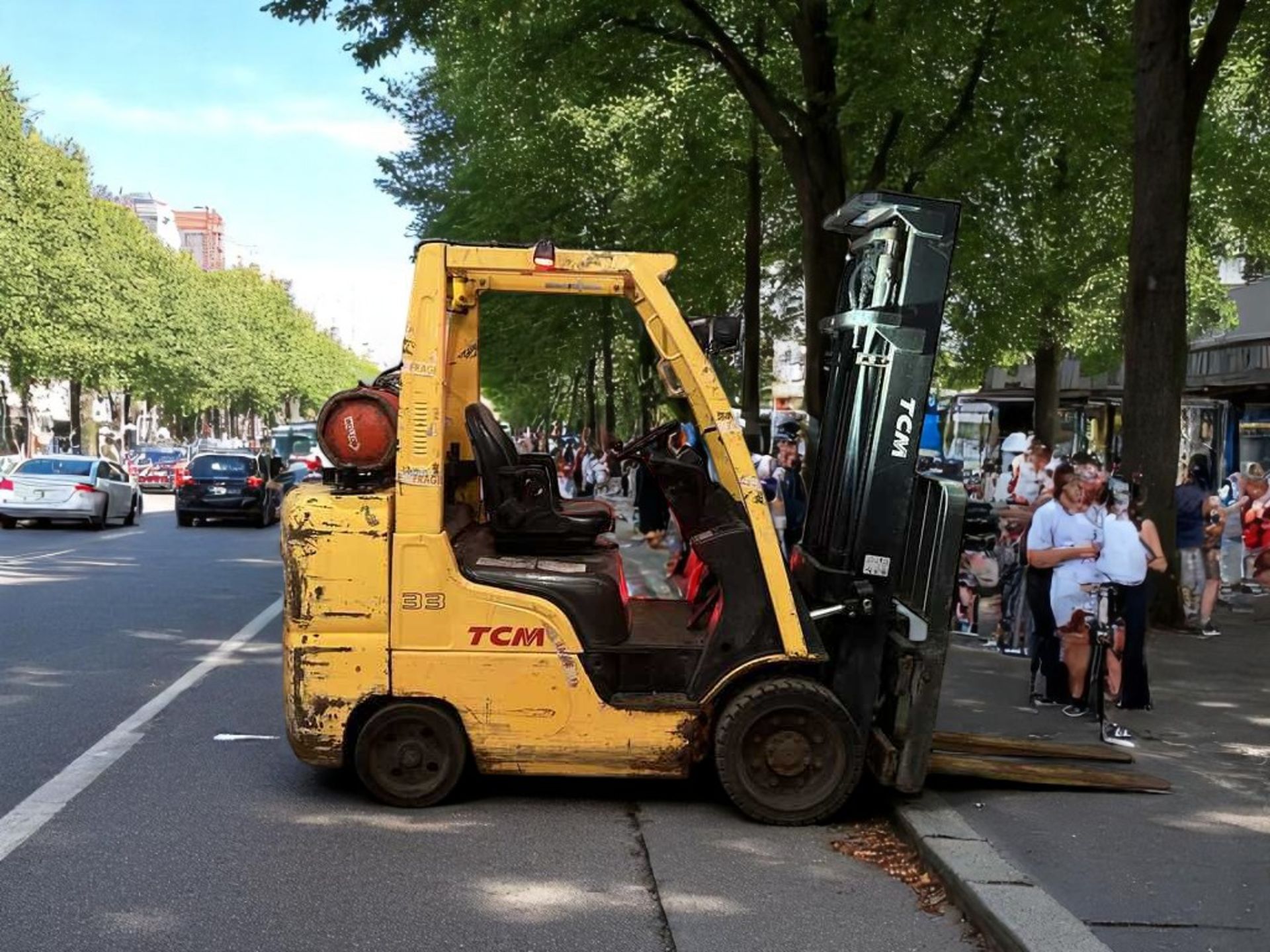 TCM MCU1F2A33LU LPG FORKLIFT | 3,300KG CAPACITY - Image 5 of 6