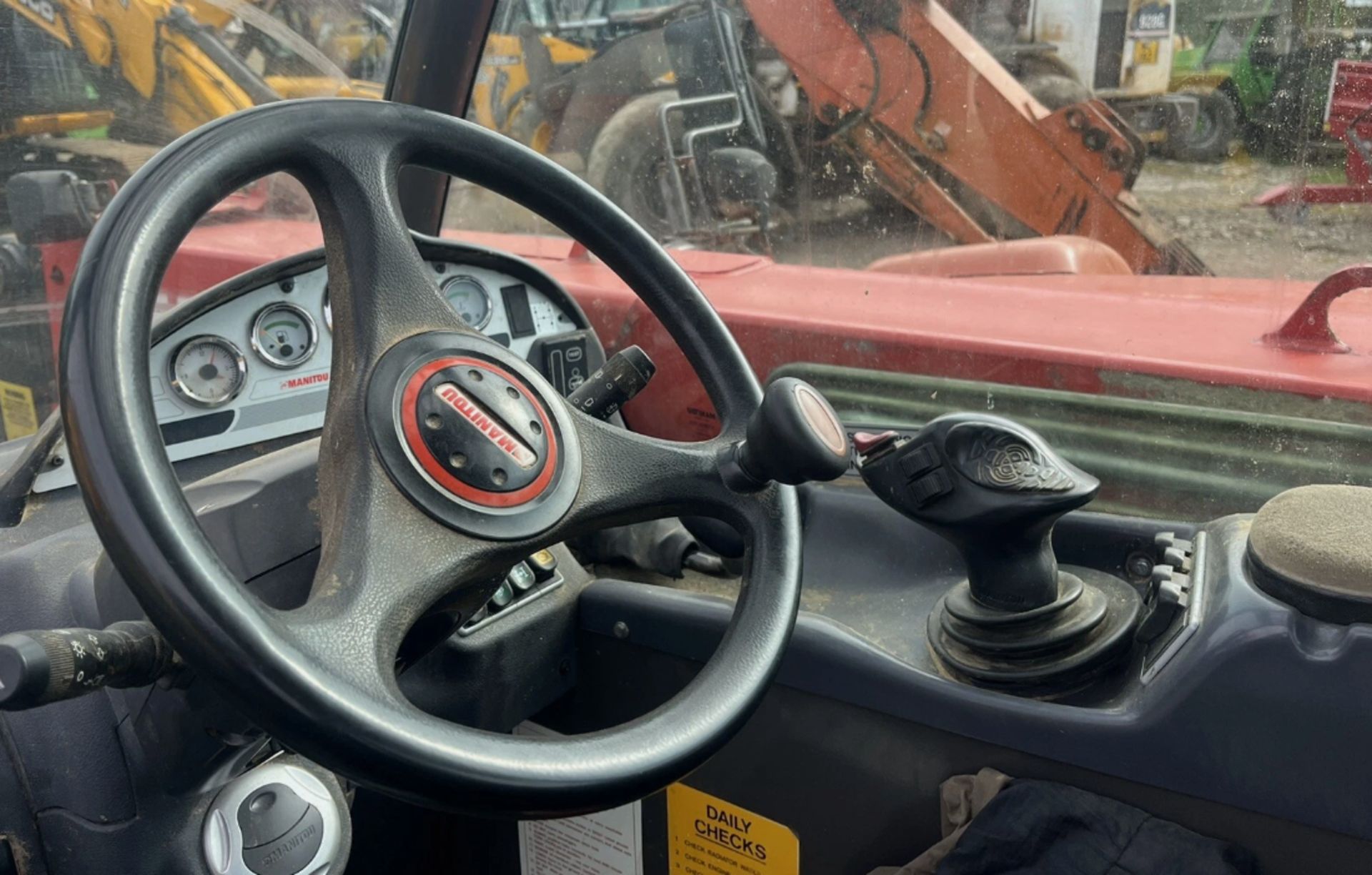 2009 MANITOU MT741-120 TURBO TELEHANDLER – 7M REACH - Image 12 of 12