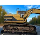CATERPILLAR 312 EXCAVATOR – QUICK HITCH – CAT 3054 ENGINE