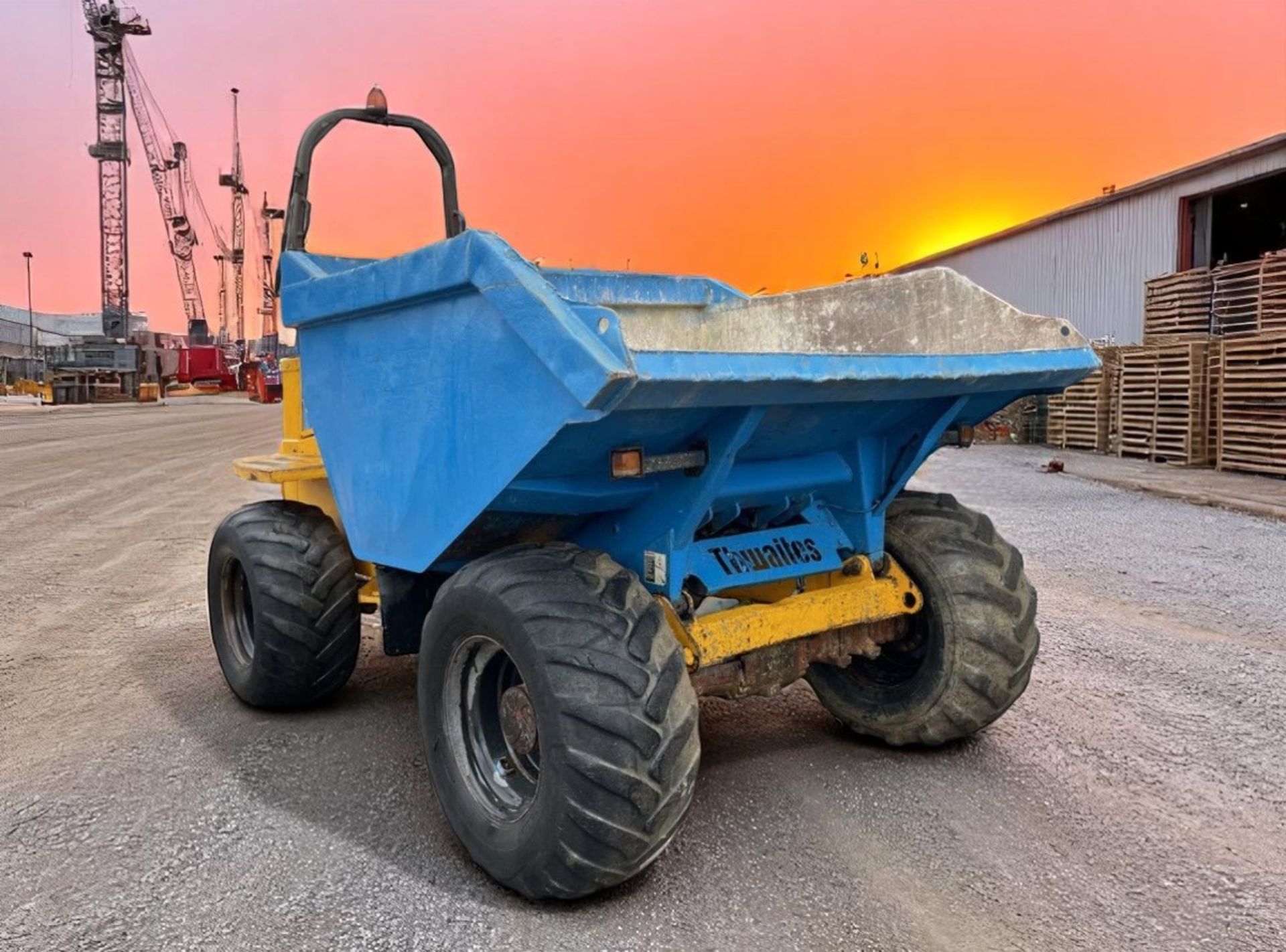 2007 THWAITES 10 TONNE 4X4 DUMPER – 97 KW PERKINS DIESEL - Image 2 of 2