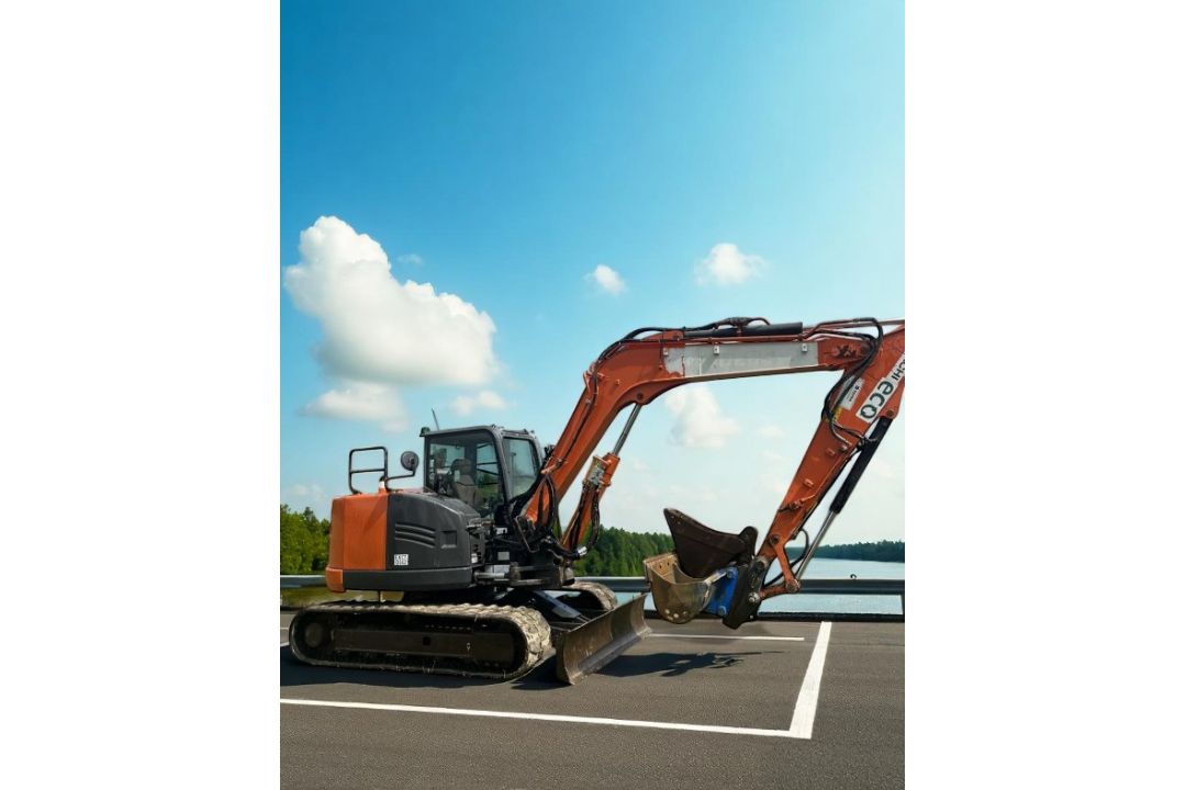 2018 HITACHI ZX85USB-5A 8 TONNE EXCAVATOR – QUICK HITCH – 2 BUCKETS – BLADE - Image 2 of 14
