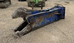 2017 RENT DEMOLITION ROTATING SHEAR GRAB – SUITS 16–20 TON EXCAVATOR