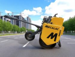 2018 MECALAC MBR71 PEDESTRIAN SINGLE DRUM ROLLER