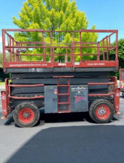 2013 SKYJACK SJ8841 SCISSOR LIFT – 14.5M WORKING HEIGHT – SELF-PROPELLED – KUBOTA ENGINE