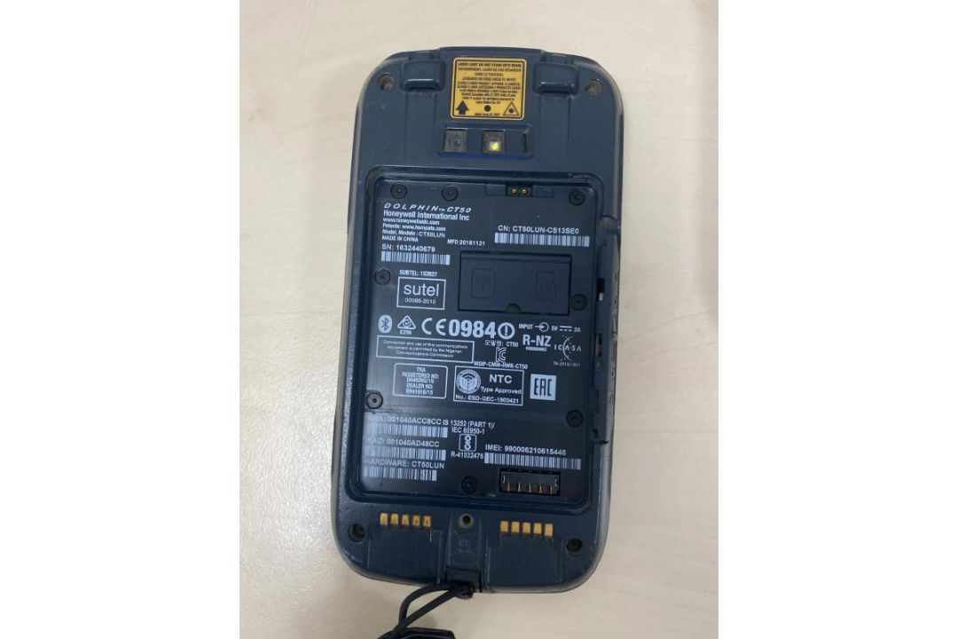 10 X HONEYWELL CT50 HANDHELD SCANNER COMES WITH 5-PORT CHARGING DOCK - Image 2 of 2