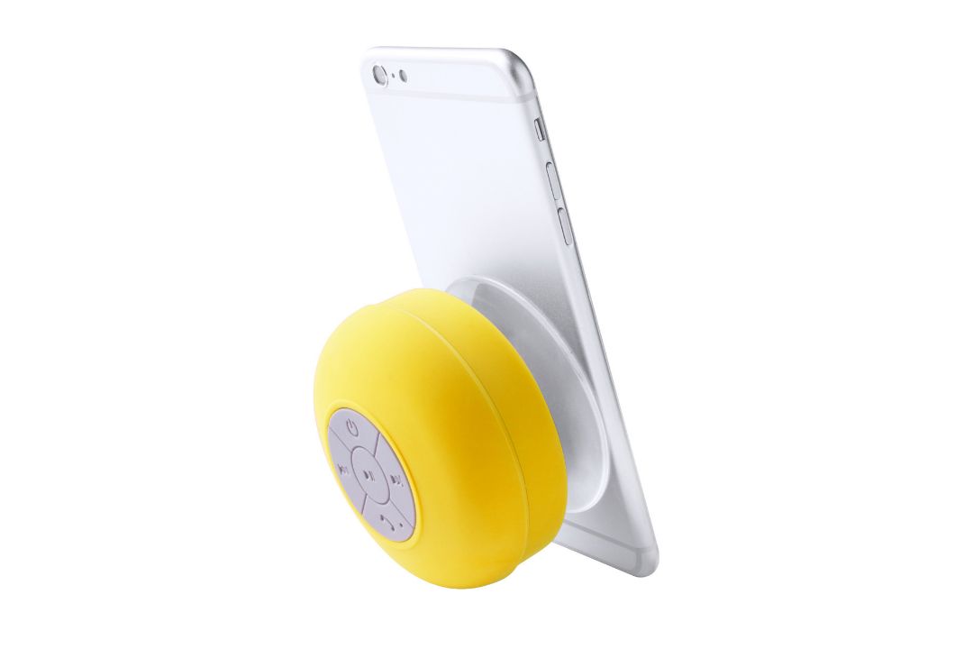 300 X NEW BLUETOOTH HANDSFREE CALL SPLASHPROOF RECHARGABLE SPEAKERS WITH SUCTION PAD - Image 7 of 8