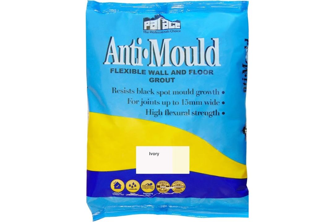 190X PALACE 3KG ANTI-MOULD FLEXIBLE WALL & FLOOR GROUT (ASSORTED COLOURS) - Image 1 of 2