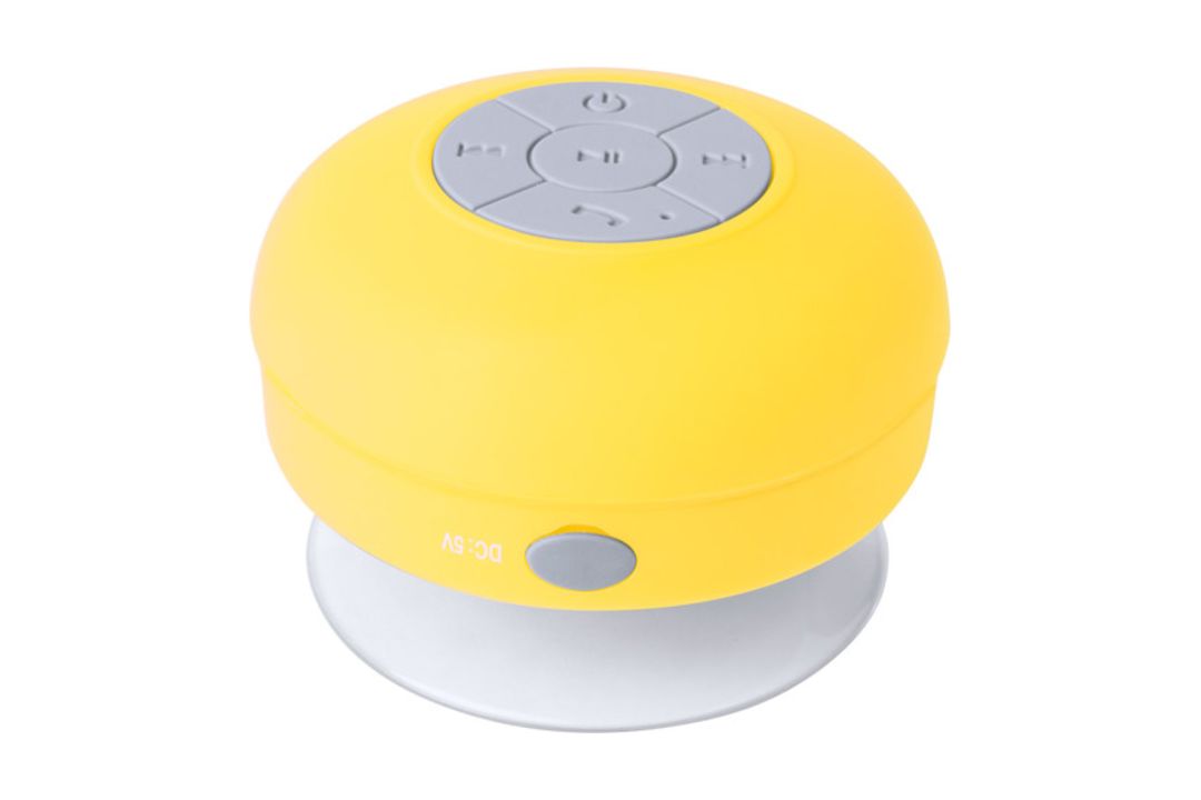 300 X NEW BLUETOOTH HANDSFREE CALL SPLASHPROOF RECHARGABLE SPEAKERS WITH SUCTION PAD - Image 6 of 8