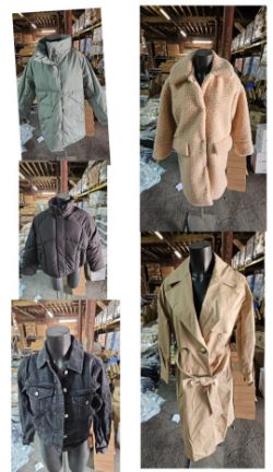 *JOBLOT* 125 COATS FROM TOPSHOP HIGHSTREET RETAILER