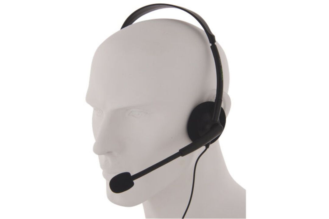 JOBLOT 20 X NEW OFFICIAL XBOX 360 LIVE ONLINE CHAT HEADSET WITH MIC GAMING HEADPHONES 2.5MM AUX - Image 3 of 6