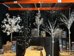 1 PALLET OF XMAS LIGHTS, DECORATIONS, WATER SPINNERS, LIGHT SCULPTURES & MUCH MORE! £2750