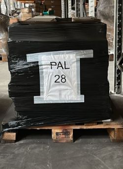 34 BXS BLACK SATIN WALL TILES 20X60CM