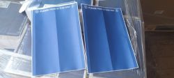 42,000 BLUE A4 LASER STICKER SHEETS - 12 LABELS PER SHEET (504,000 LABELS) RRP £1074