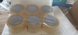 1320 X CLEAR PACKING TAPE ROLLS 72MM X 132MTR