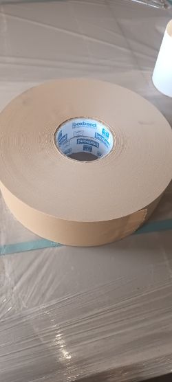 144 X ROLLS OF EXTRA LONG 500MTR BROWN TAPE 72MM (10 X SIZE OF NORMAL ROLE)